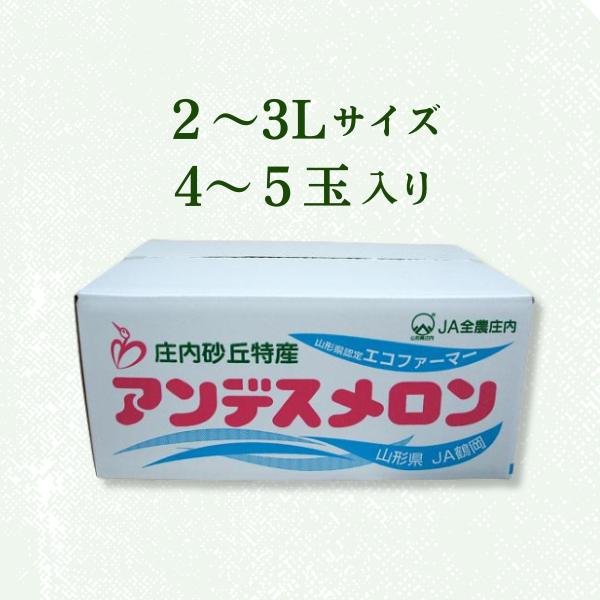 鶴岡アンデスメロン【庄内砂丘メロン】 | 【JA鶴岡公式】山形名産品の